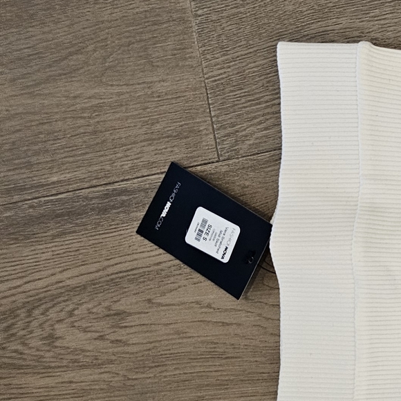 NEW Vera Snatched Midi Skirt, off-white - Picture 6 of 6